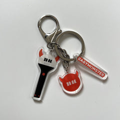 BABYMONSTER Acrylic Pendant Key Ring