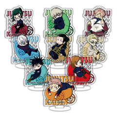 Nine-piece Set Anime Standing Figure