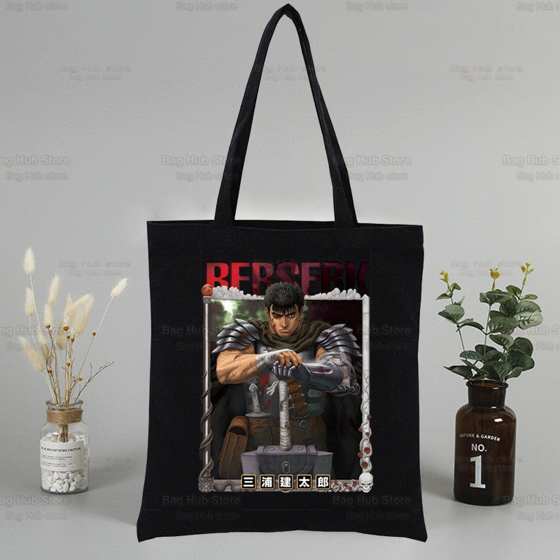 Guts Anime Printed Canvas Tote Bag