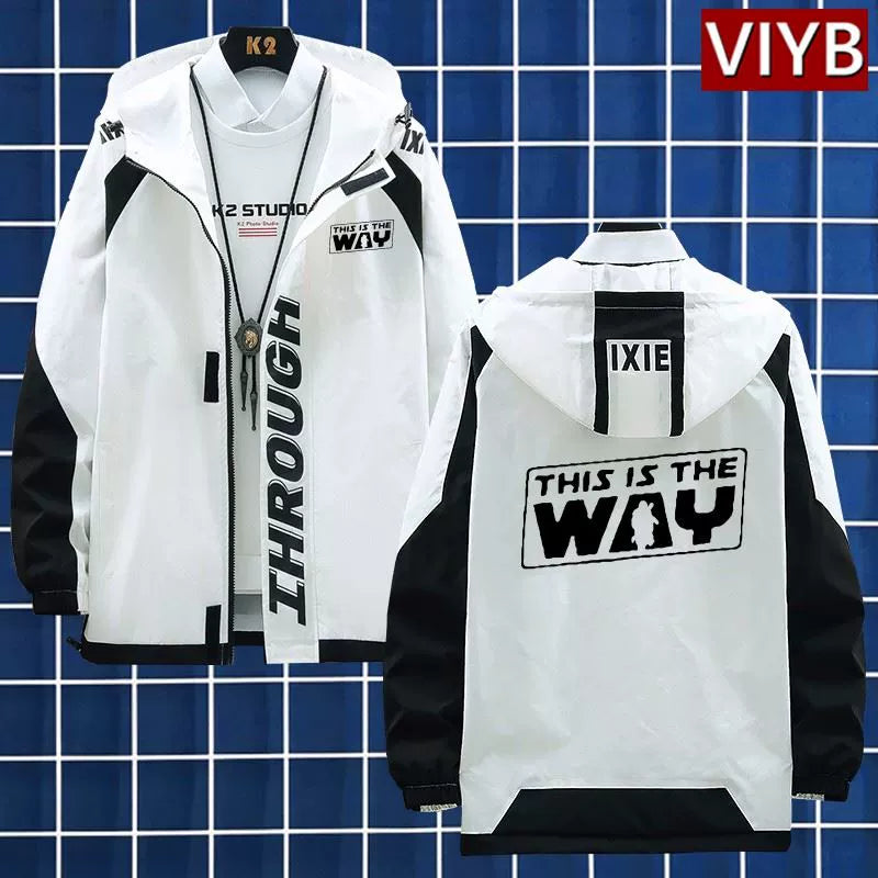 Mandalorian Thin Hooded Jacket Windbreaker