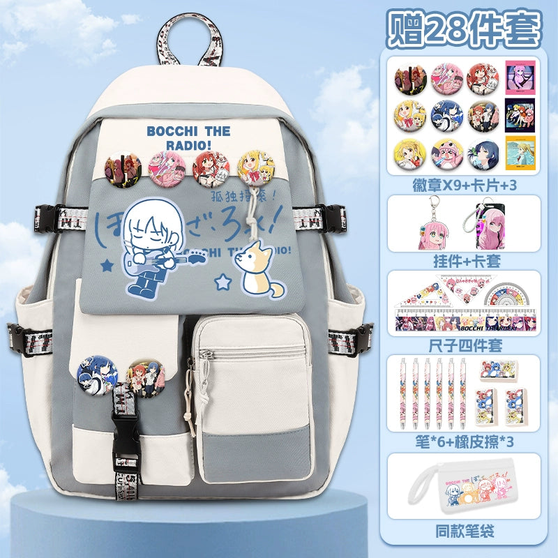 Large-capacity Anime Backpack Schoolbag