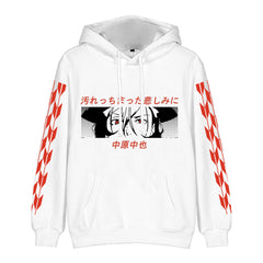 Chic Anime 3D Print Loose Cosplay Hoodie