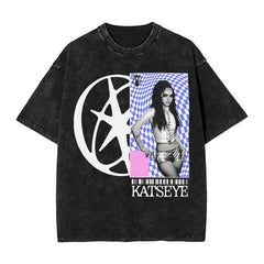 Vintage Kpop Daniela Cotton Washed T-Shirt