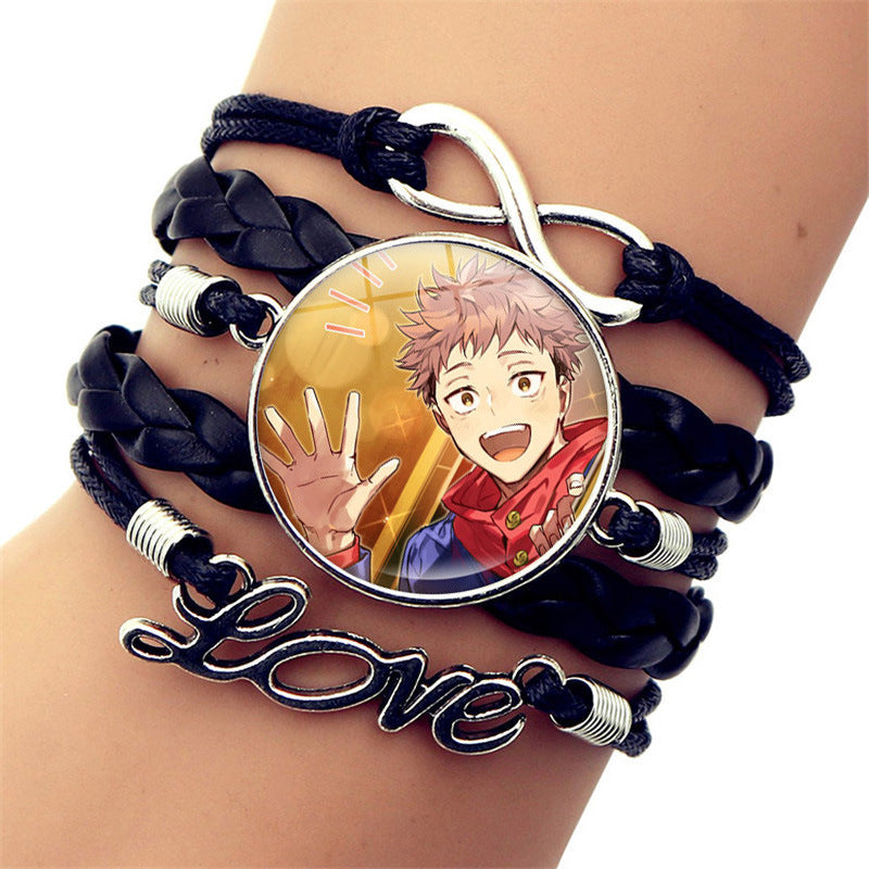 Casual Anime Weaving Multi-layer Bracelet