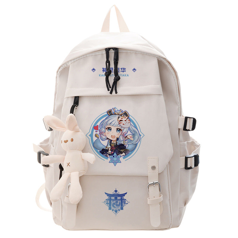 Casual Game Graphic Print Backpack