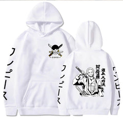 Unisex Roronoa Zoro Printed Casual Hoodie