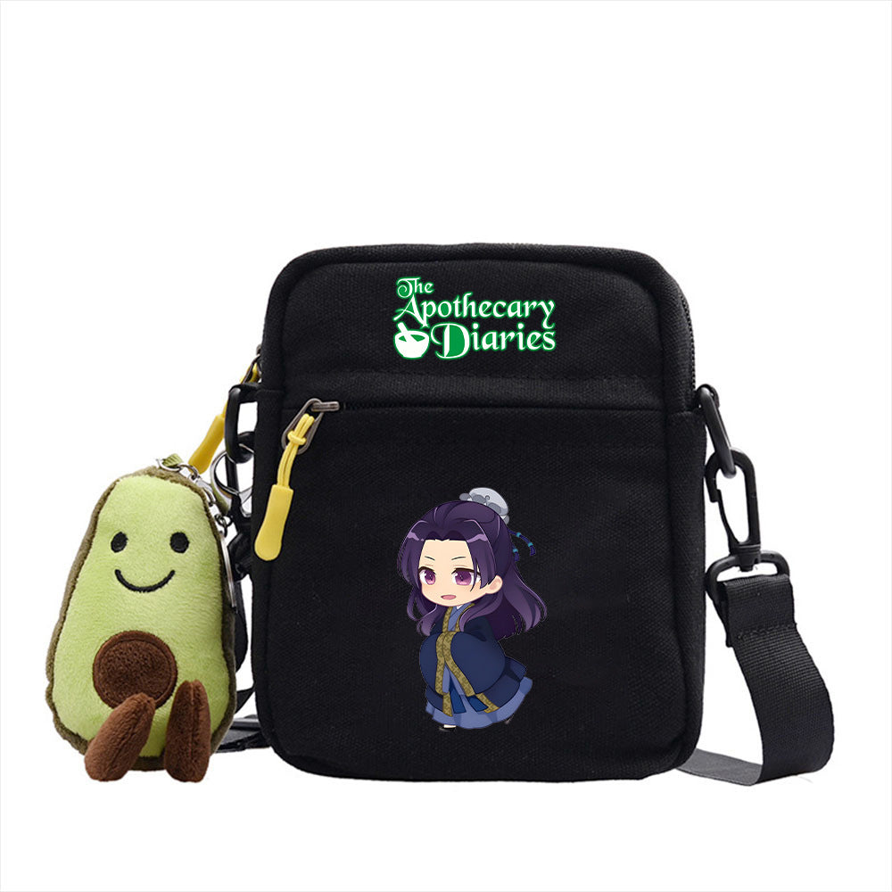 Versatile Anime Square Messenger Bag