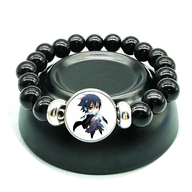 Anime Time Gemstone Beaded Bracelet