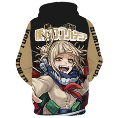 Trendy Deku Anime Digital Print Cosplay Hoodie