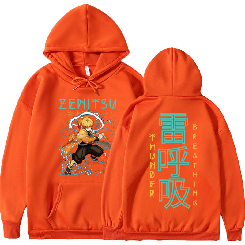 Unisex Anime Graphic Printed Casual Hoodie