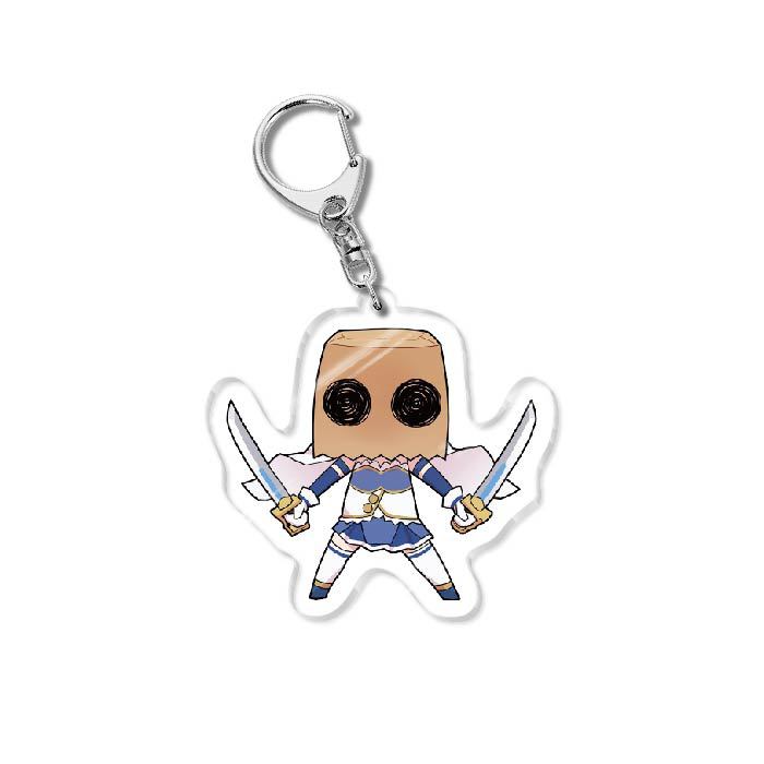 Cute Anime Acrylic Keychain Pendant