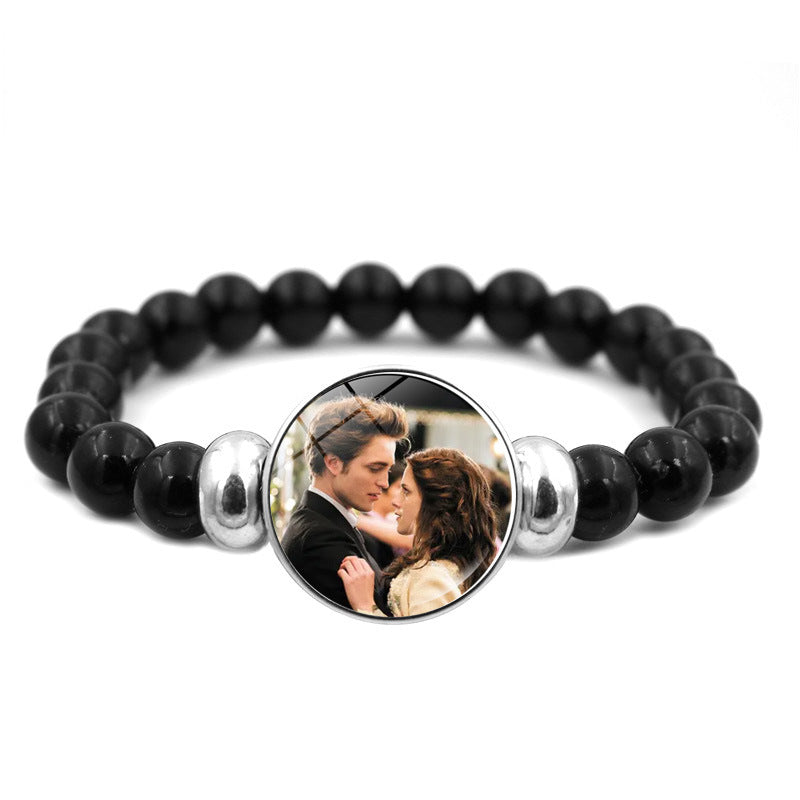 Women's Twilight Beaded Elastic Bracelet