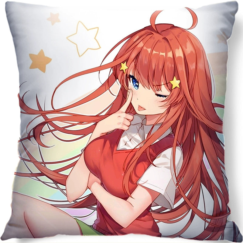 Nakano Anime Throw Pillow