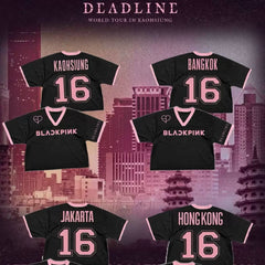 BP DEADLINE ASIA Tour Crop Jersey Top