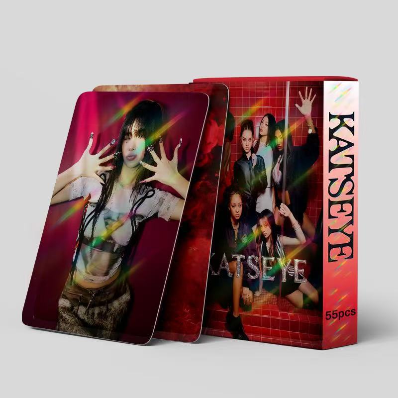 KPOP Girl Group Laser Photocard 55pcs