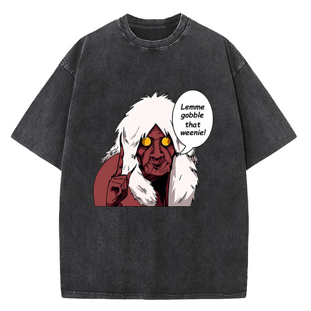 Vintage Men's Anime Dandadan Loose T-shirt
