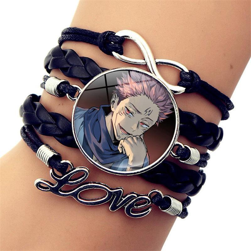 Casual Anime Weaving Multi-layer Bracelet