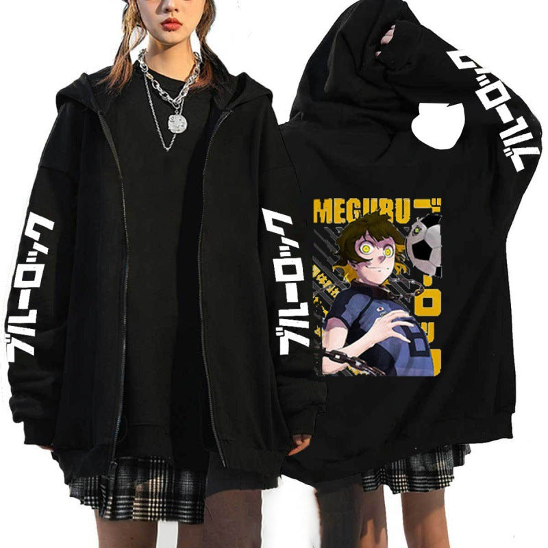 Men's and Women's Anime Hooded Cardigan