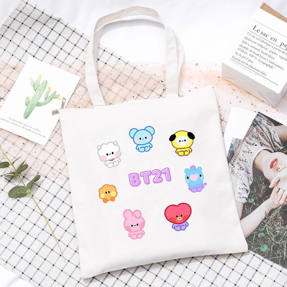 Cute Kpop Cartoon Shoulder Bag