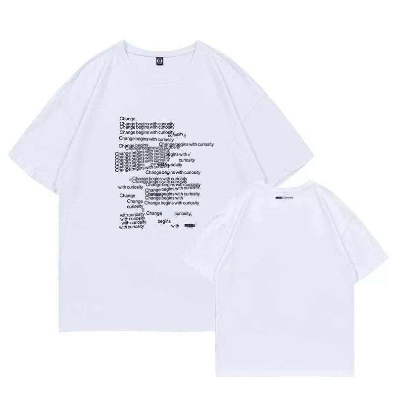 WelcomeToQurious Concert Cotton Short-sleeved T-shirt
