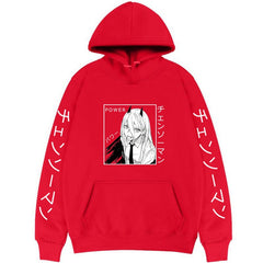 Unisex Anime Graffiti Printed Hoodie