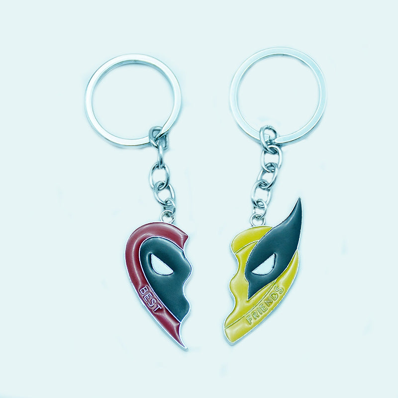 Deadpool and Wolverine Couple Necklace Accessories