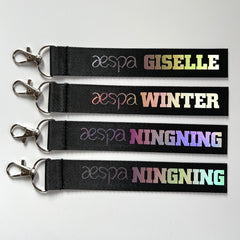 KPOP Name Laser Phone Rope Lanyard