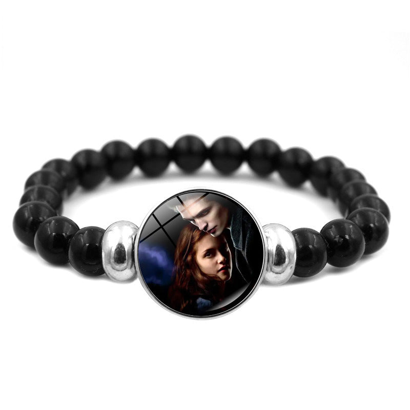 Women's Twilight Beaded Elastic Bracelet