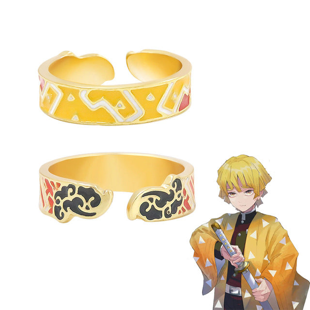 Chic Anime Tanjiro Open Ring