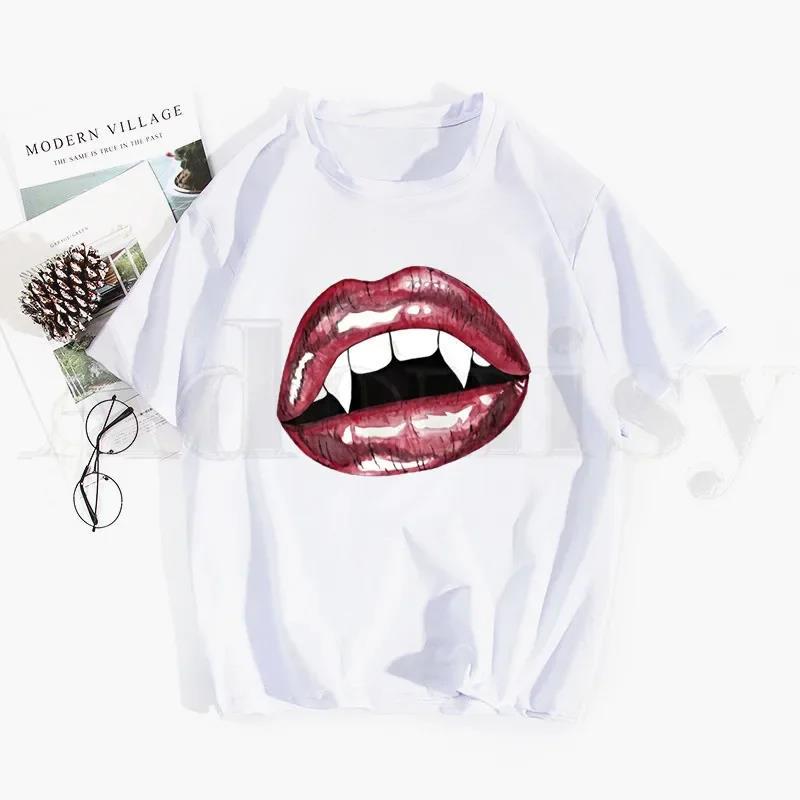 Girls' Damon Salvatore Print T-shirt