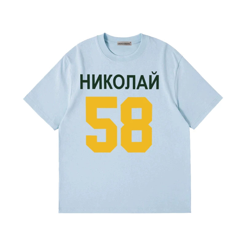 JAMES Same Printed Short-sleeved T-shirt