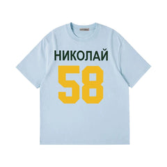JAMES Same Printed Short-sleeved T-shirt