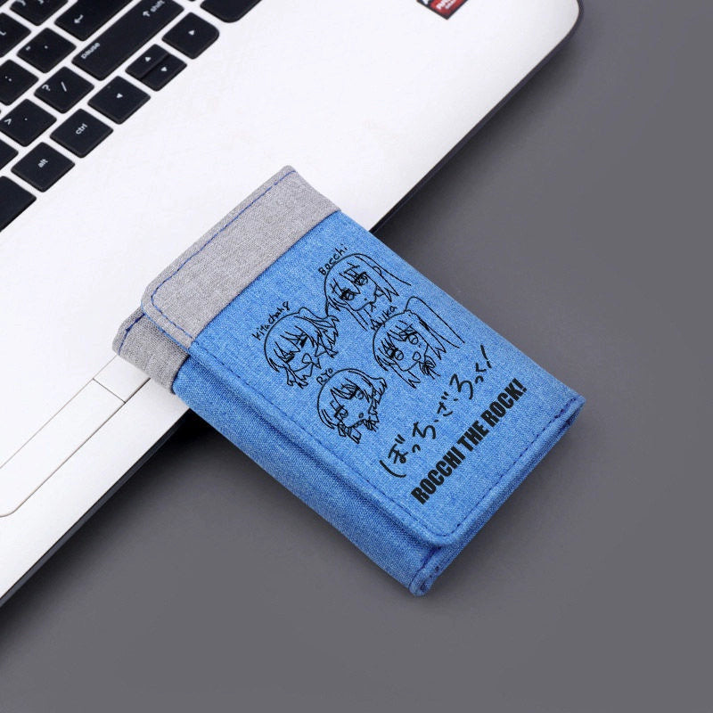 Anime Short Folding Wallet