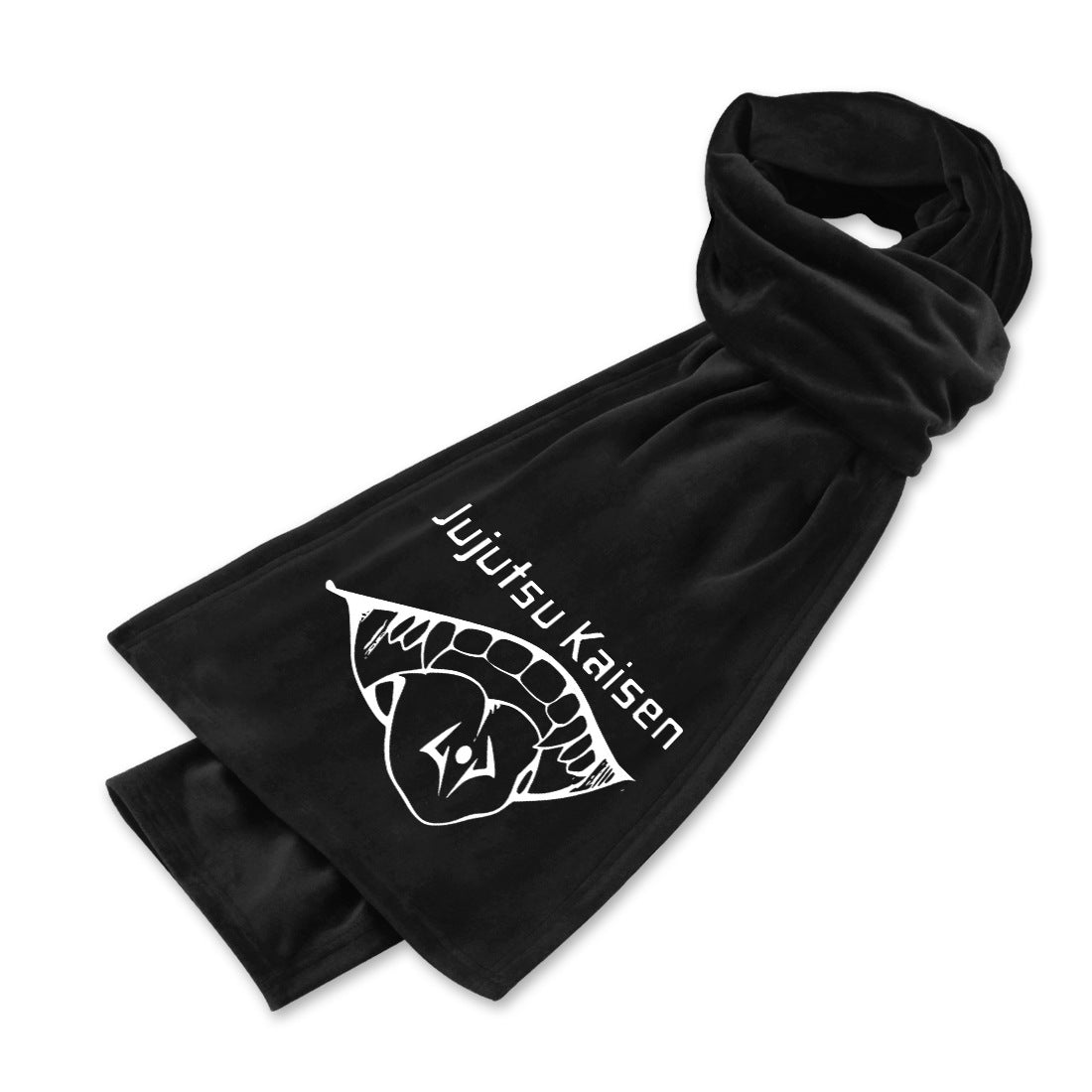 Anime Double-sided Mink Velvet Warm Scarf