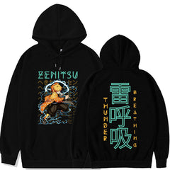 Unisex Anime Graphic Printed Casual Hoodie