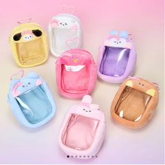 JUNGKOOK JIMIN Plush Transparent Bag