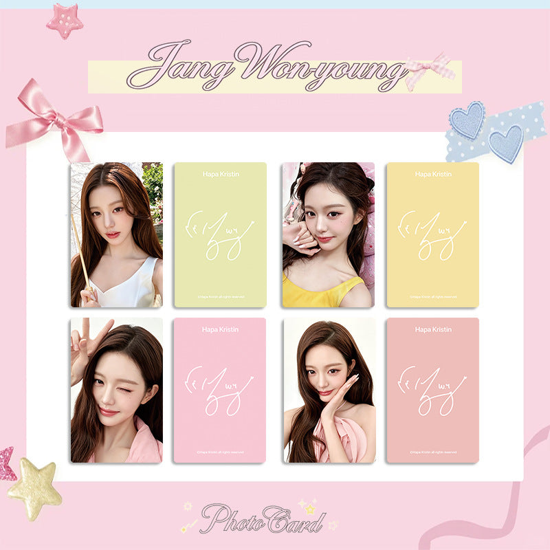 Wonyoung Endorsement Photocard 4PCS Set