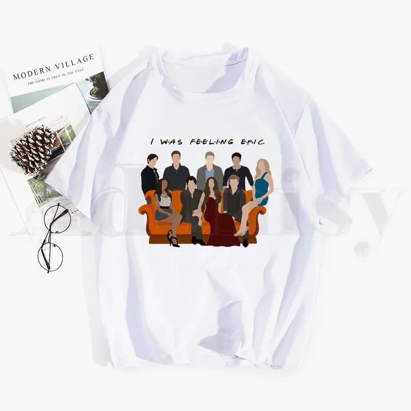 Girls' Damon Salvatore Print T-shirt
