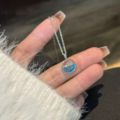 Blue Whale Necklace