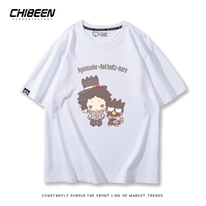 Men's and Women's Dazai Short Sleeve Cotton T-Shirt