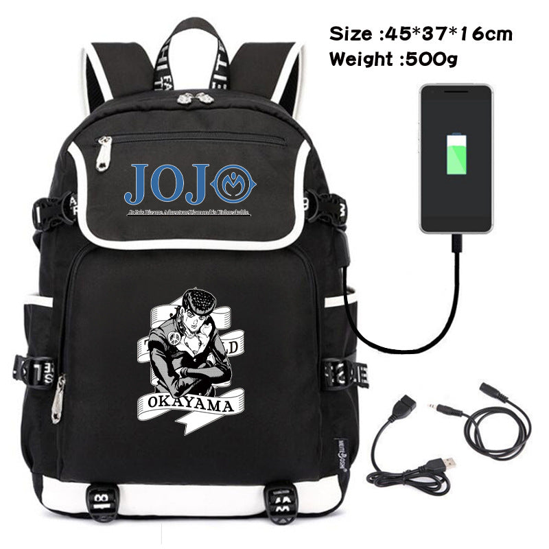 Versatile JOJO Graphic Printed Backpack