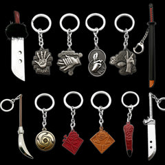 Cool Anime Weapon Keychain Necklace Pendant