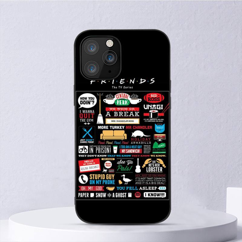 Friends IPhone Soft Shell Case