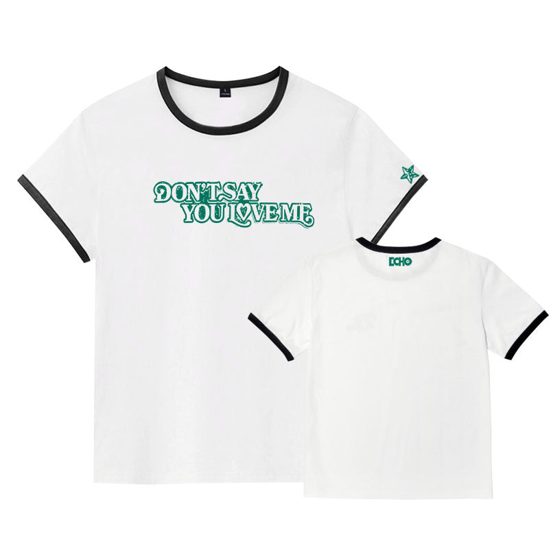 KPOP Album Echo Printed Short-sleeved T-shirt