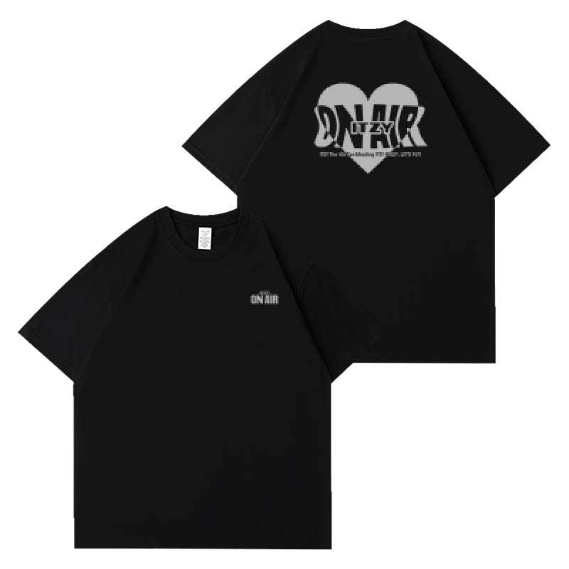 KPOP ON AIR LOGO Short-sleeved T-shirt