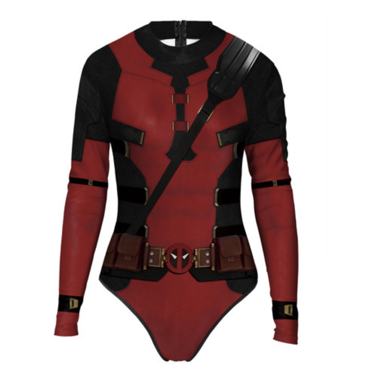 Deadpool Wolverine Cos Swimsuit Tights