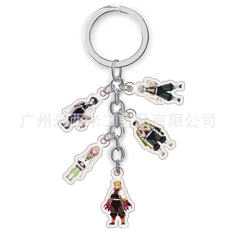 Anime Acrylic Keychain Pendant