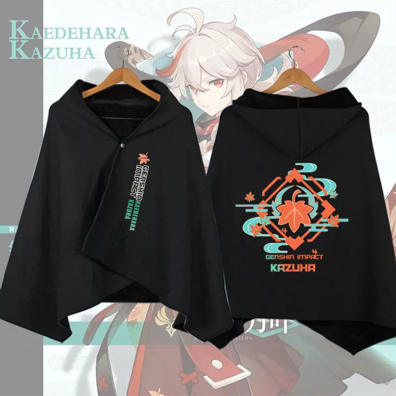 Unisex Anime Graphic Cosplay Loose Cloak