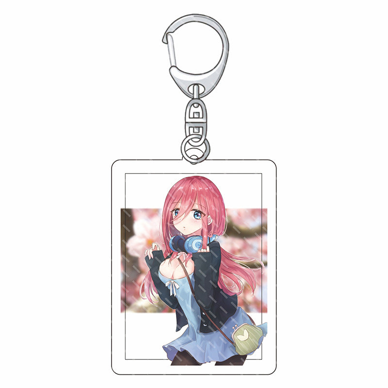 Nakano Anime Keychain Pendant