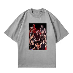 KPOP Poster Print Short Sleeve T-shirt